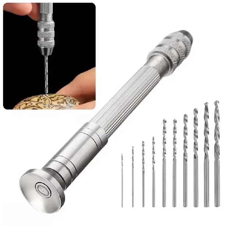 Drill Bits - 0.8-3.0mm Mini Hand Drill Alat Pertukangan