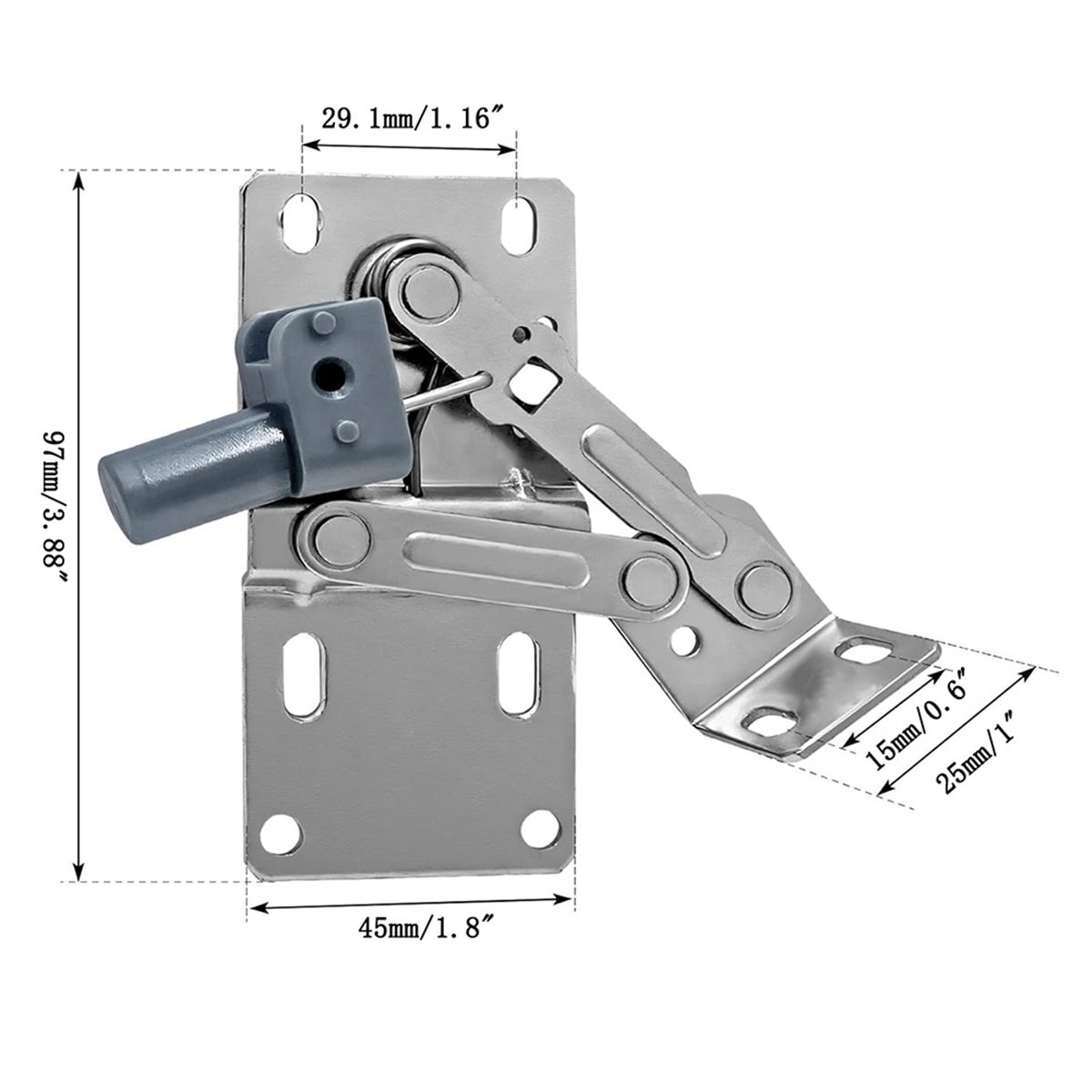 (A02R] 2 Buah Engsel Kabinet 4 - Cabinet Hinges ulasan dan harga