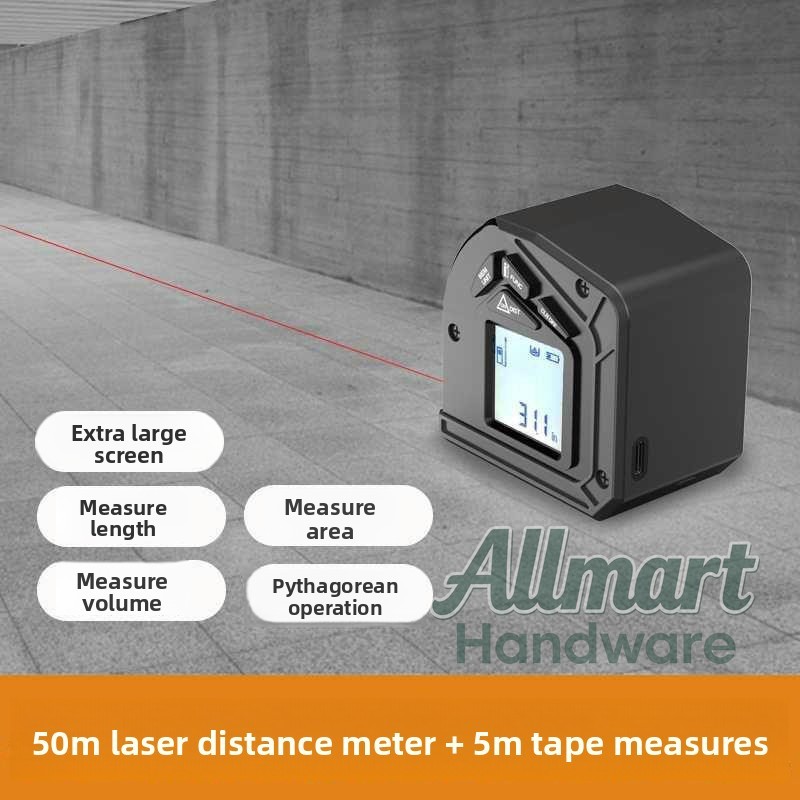 Alat Pengukur Jarak Laser 50m  - Tape Measure ulasan dan harga