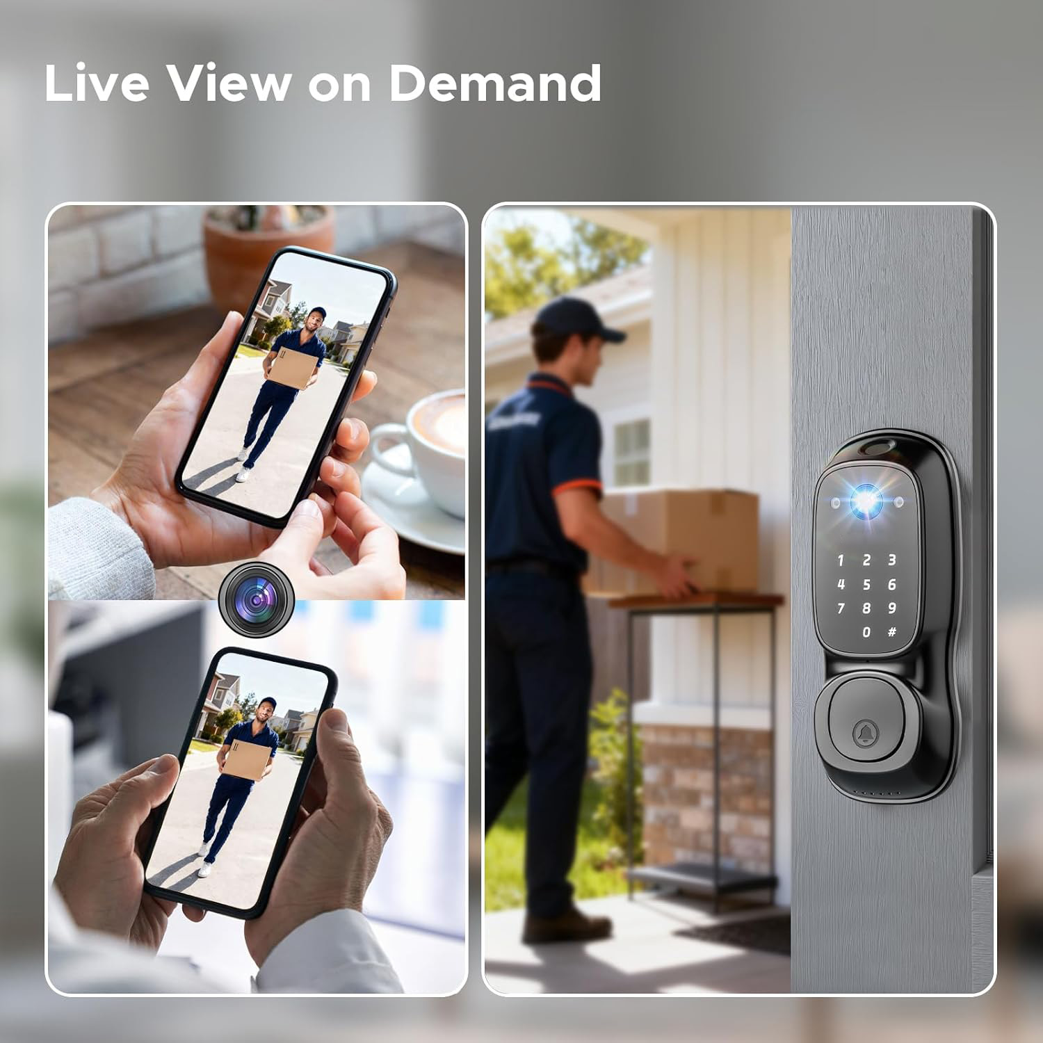 Kunci Pintu Pintar Wifi Tuya ‎ - Door Lock ulasan dan harga