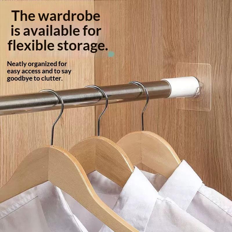 Penyangga Tiang Gorden Transpa - Curtain Rods ulasan dan harga