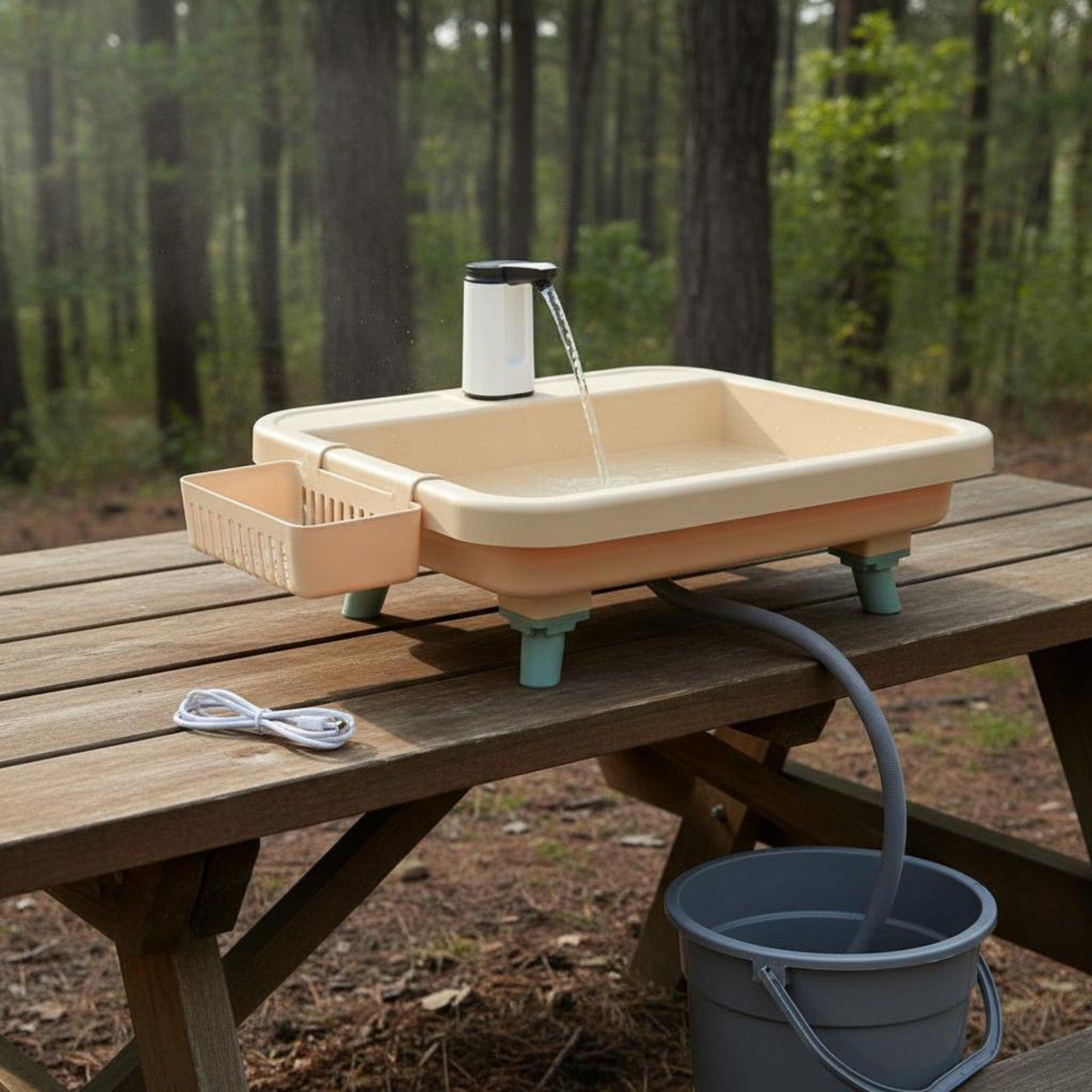 Wastafel Camping Luar Ruangan  - Faucet ulasan dan harga