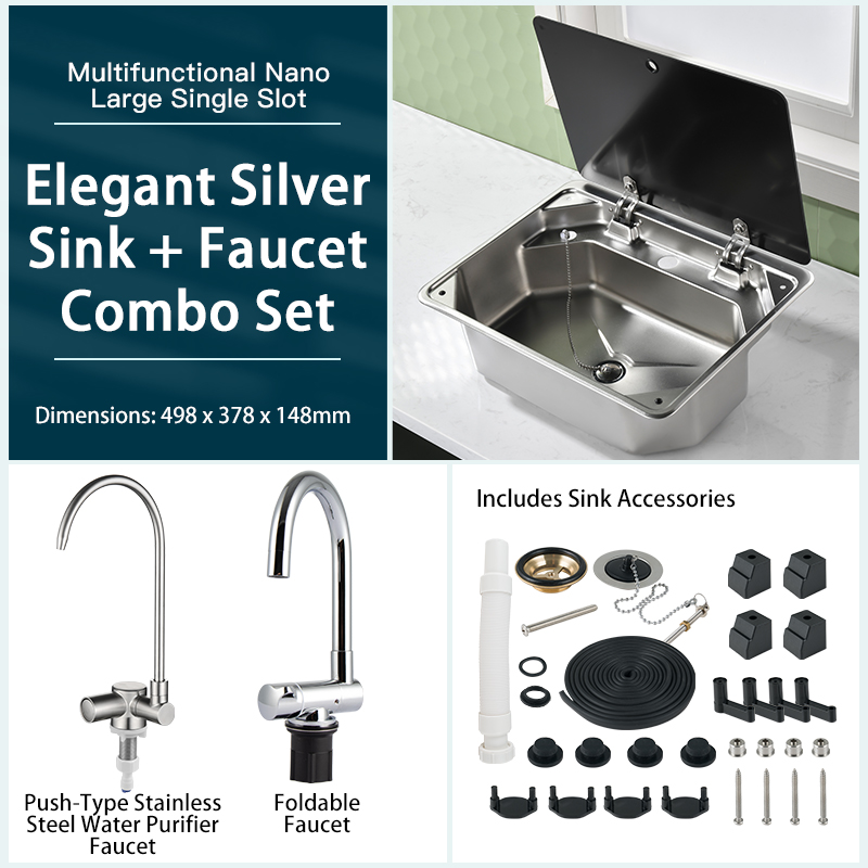 Wastafel Dapur RV Campervan da - Faucet ulasan dan harga