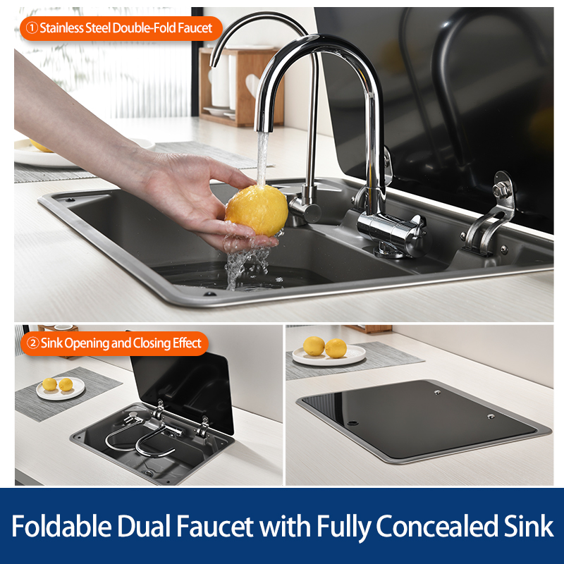 Wastafel Dapur RV Campervan da - Faucet ulasan dan harga