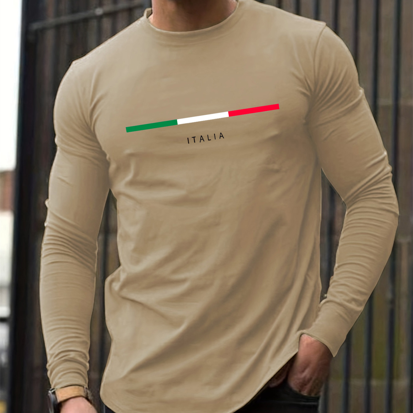 Kaos oblong pria lengan panjan - Wallpaper ulasan dan harga