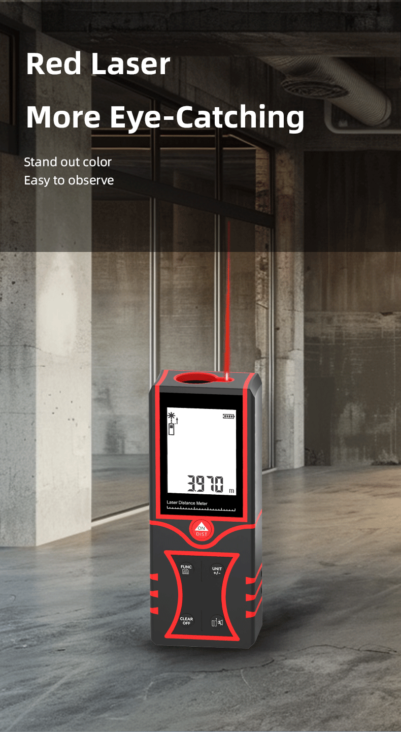 Alat Ukur Laser Merah Industri - Tape Measure ulasan dan harga