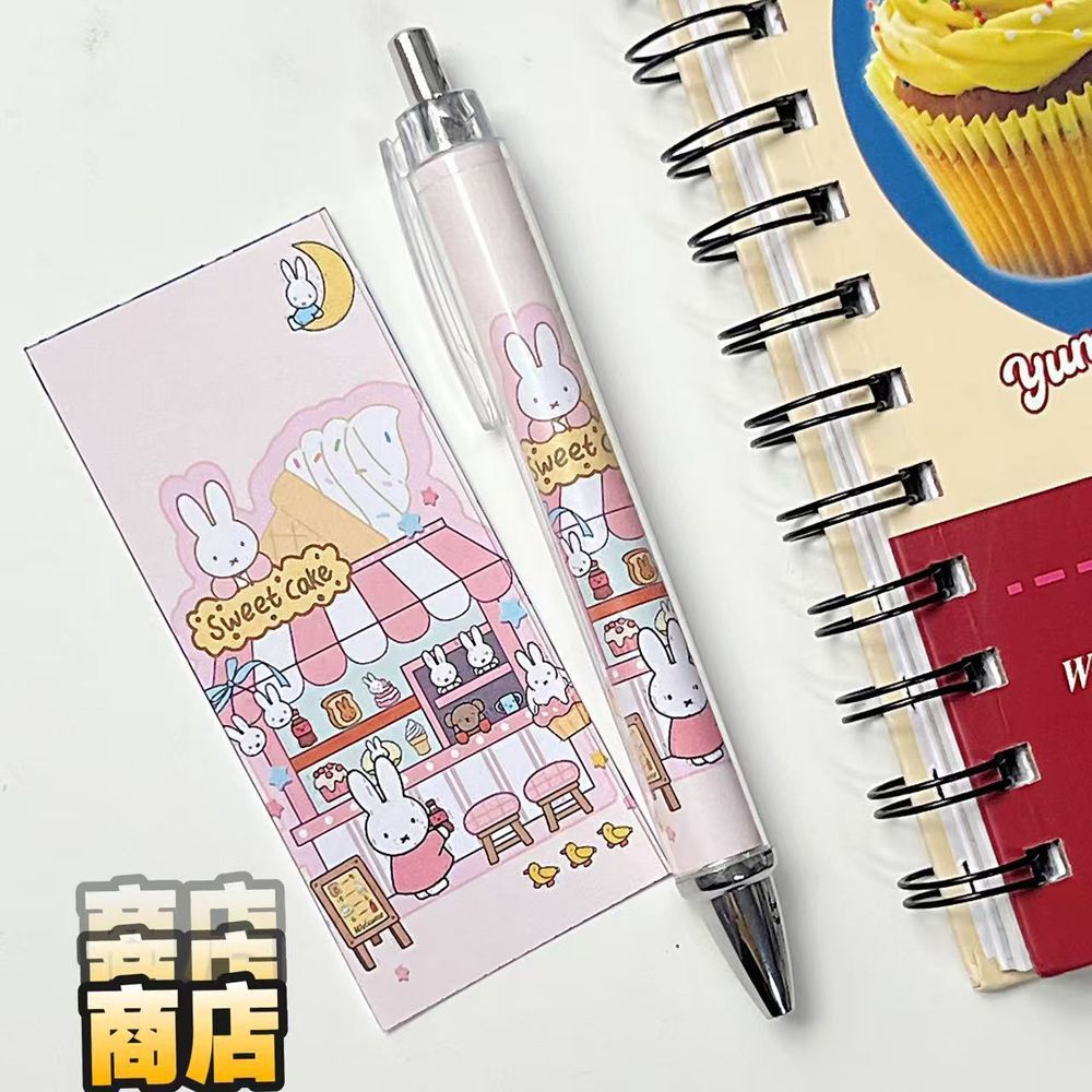 Pulpen Gel Miffy Rabbit Baru W - Paint Brush ulasan dan harga