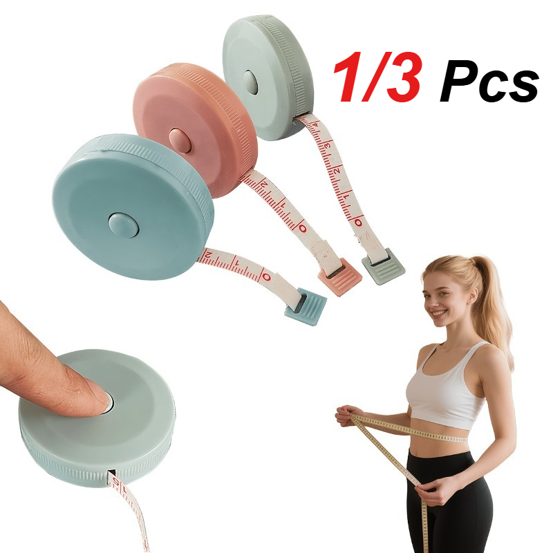 1/3 PCS Pita Ukur Lingkar Tubu - Tape Measure ulasan dan harga