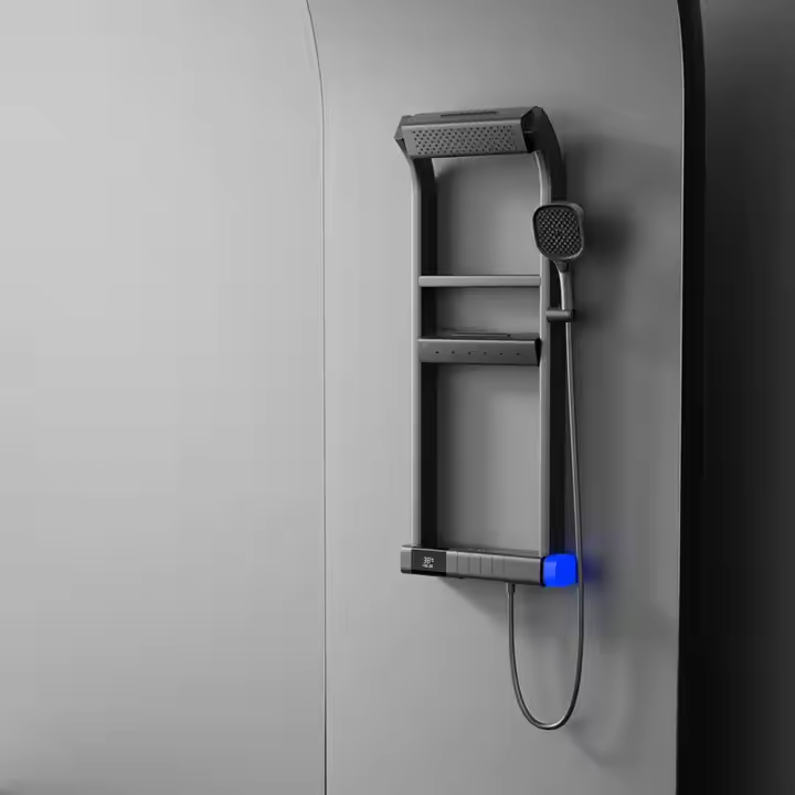 Set Shower Head Tembaga dengan - Faucet ulasan dan harga