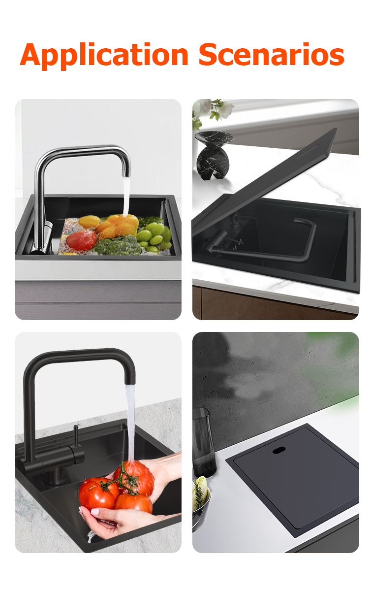 Wastafel Dapur RV Persegi Panj - Faucet ulasan dan harga
