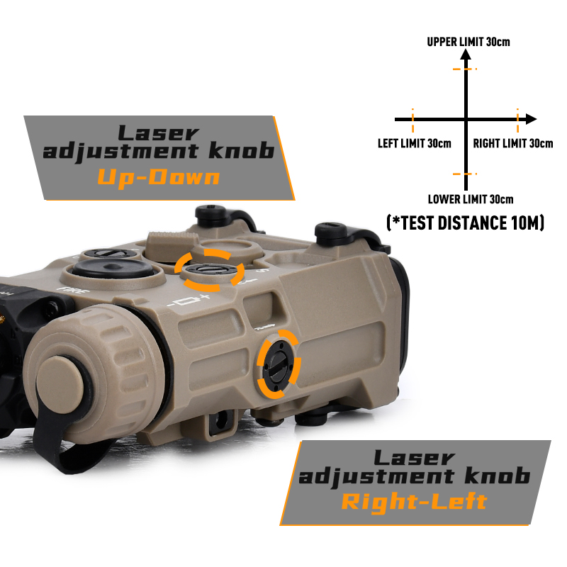 Indikator laser Taktis Eotech  - Light Switch ulasan dan harga
