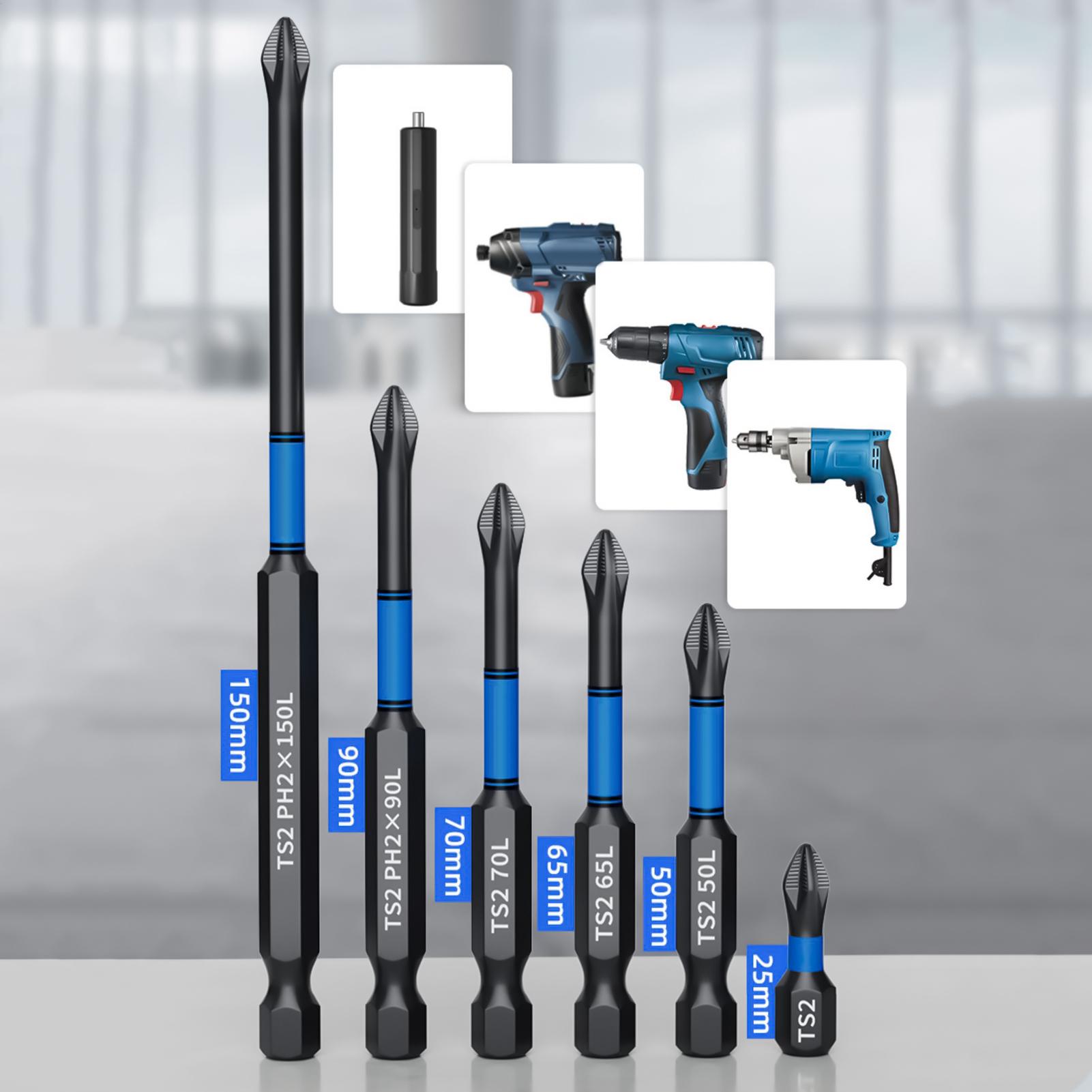 Set Mata Obeng Bor 6 Buah Alat - Drill Bits ulasan dan harga