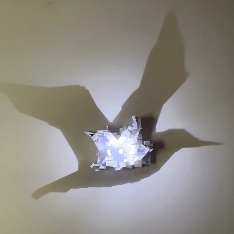 Lampu Tidur 3D Light Shadow Ni - Light Switch ulasan dan harga
