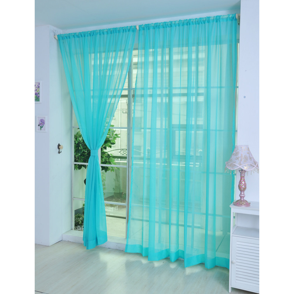 Tirai Tipis Transparan dengan  - Curtain Rods ulasan dan harga