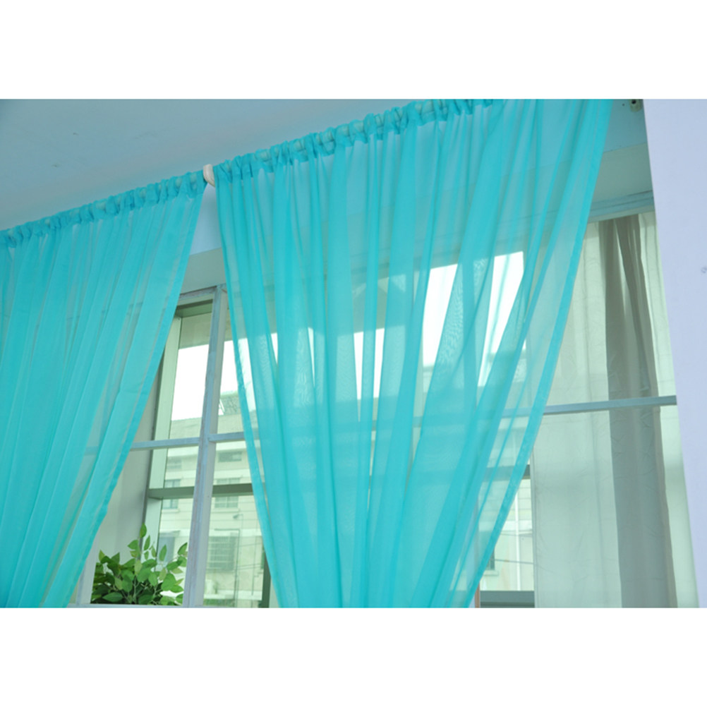 Tirai Tipis Transparan dengan  - Curtain Rods ulasan dan harga