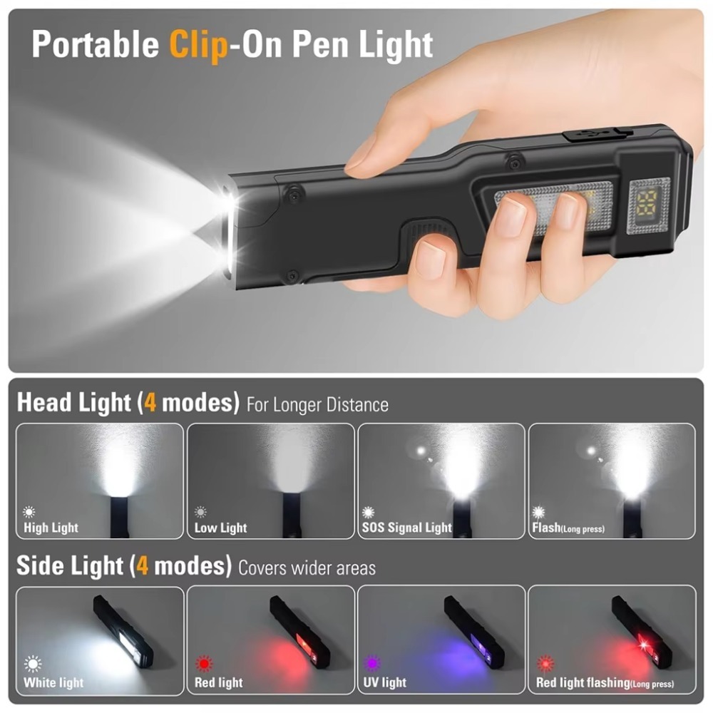 Senter LED EDC Ultra Tipis Isi - Light Switch ulasan dan harga