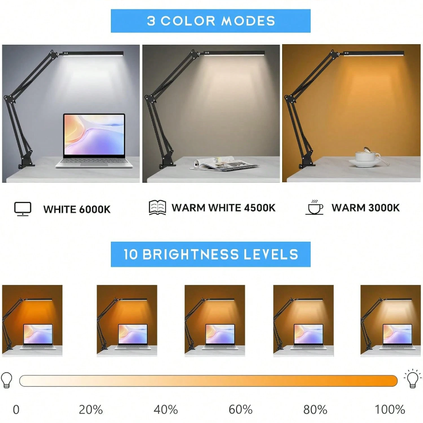 Lampu Meja LED untuk Rumah, Me - Light Switch ulasan dan harga