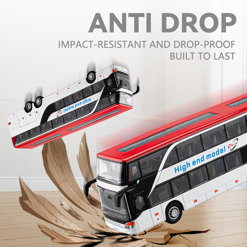 Model Bus Alloy dengan Lampu & - Light Switch ulasan dan harga