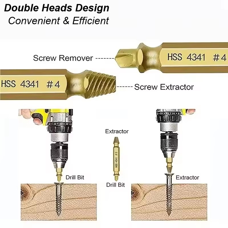 Set Mata Bor Ekstraktor Sekrup - Drill Bits ulasan dan harga