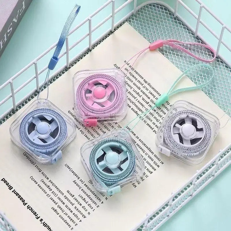 Pita Ukur Mini Warna Macaron K - Tape Measure ulasan dan harga