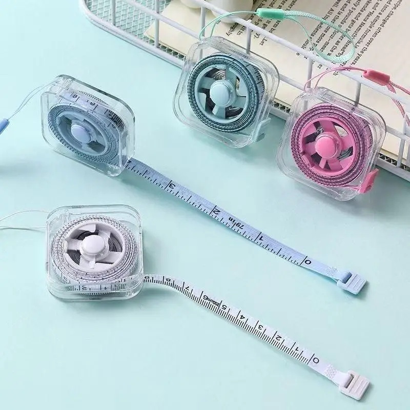 Pita Ukur Mini Warna Macaron K - Tape Measure ulasan dan harga