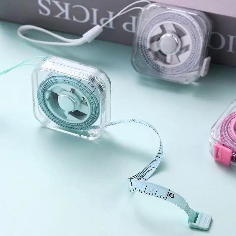 Pita Ukur Mini Warna Macaron K - Tape Measure ulasan dan harga