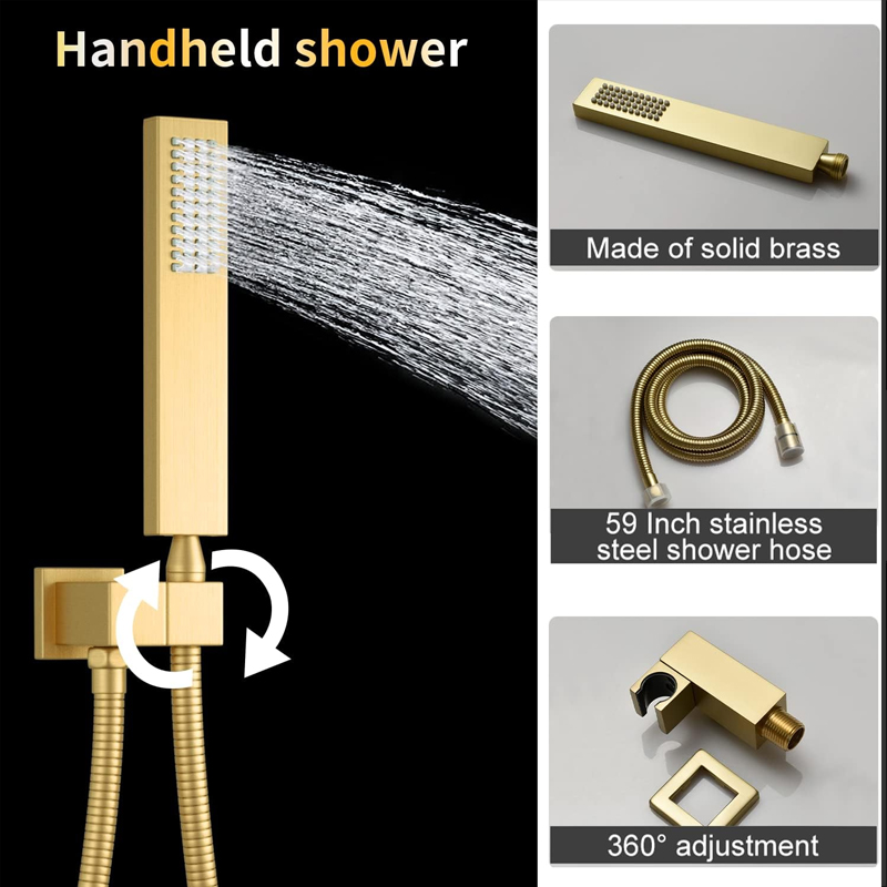Sistem Shower Termostatis Digi - Faucet ulasan dan harga