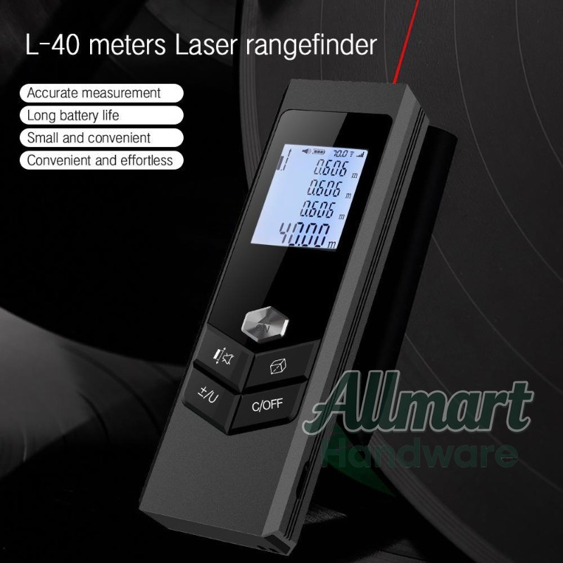 Alat Ukur Jarak Laser Genggam  - Tape Measure ulasan dan harga