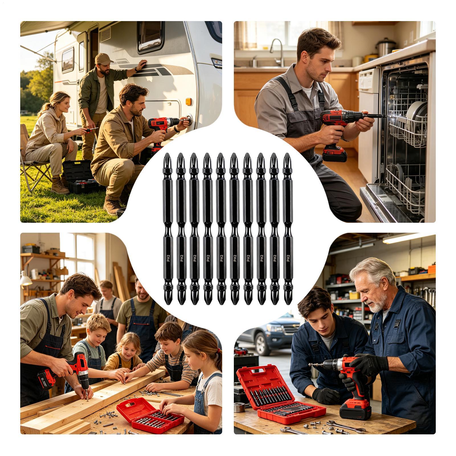 Set Mata Obeng Magnetik Ujung  - Drill Bits ulasan dan harga