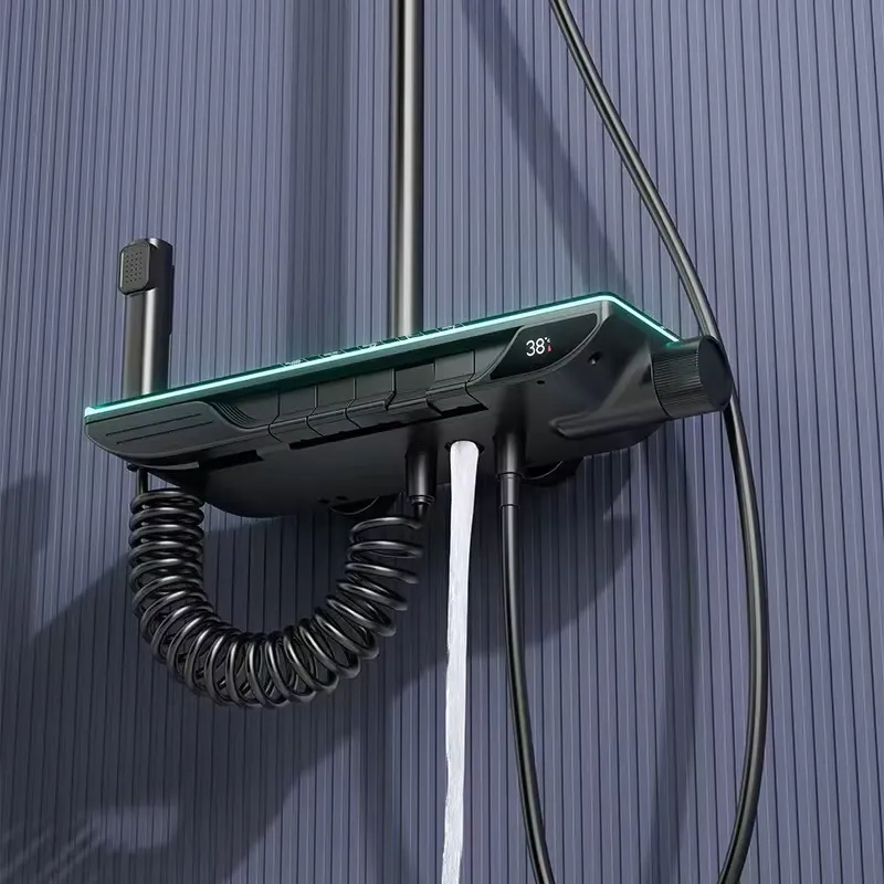 Set Shower Termostatik Digital - Faucet ulasan dan harga